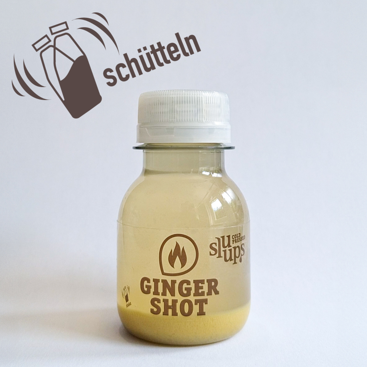 Weshalb passiert das? Sedimentation von frischen Säften.