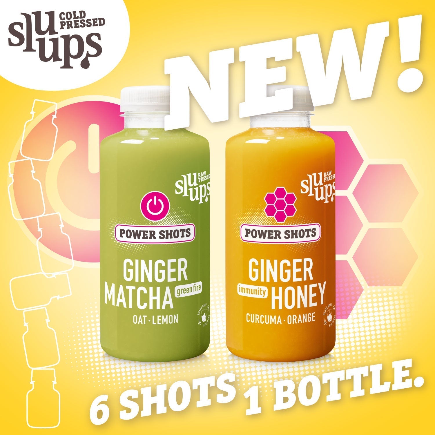 Sechs Shots, eine Flasche: Die neuen sluups Power Shots