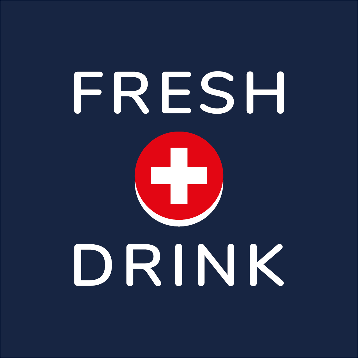 Logo Fresh Drink Getränke quadratisch