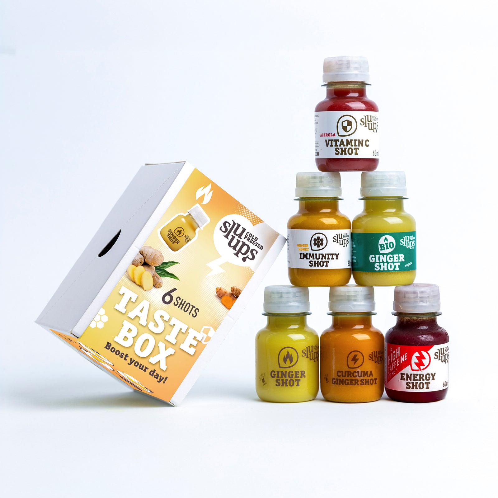 TasteBox shots sluups