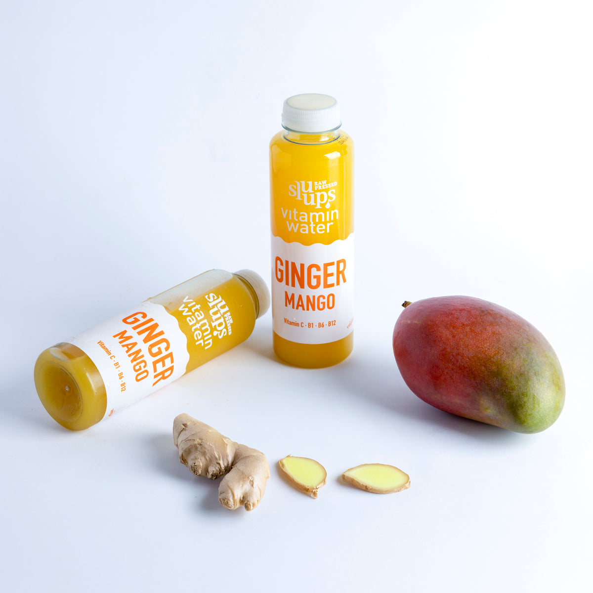 sluups Eau vitaminée Gingembre Mangue