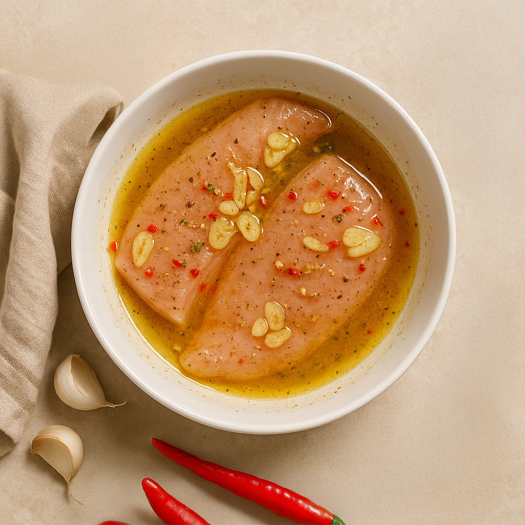 Ginger-Chili-Marinade mit Honig