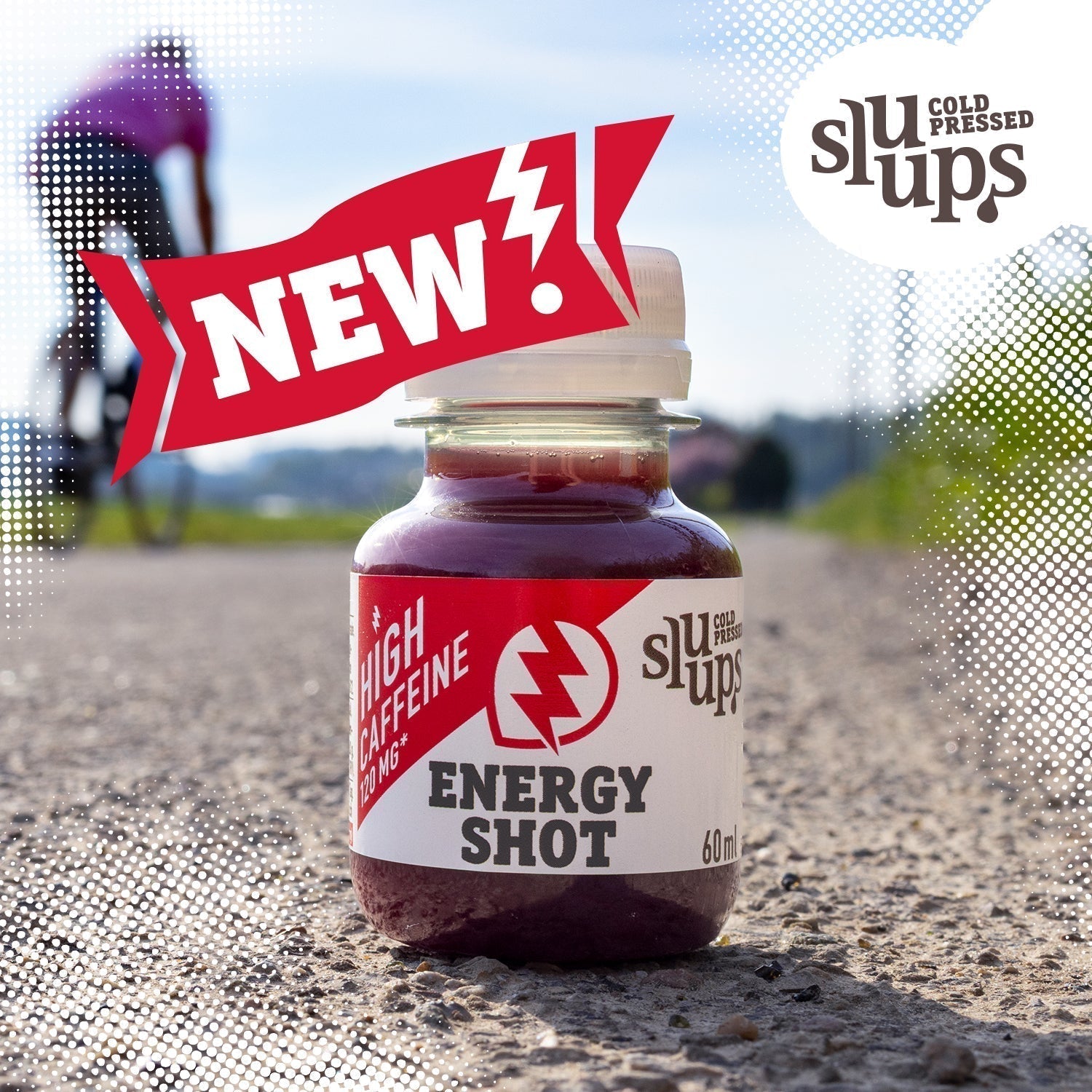 Neu: sluups Energy Shot – der kleine Kick für deinen Tag