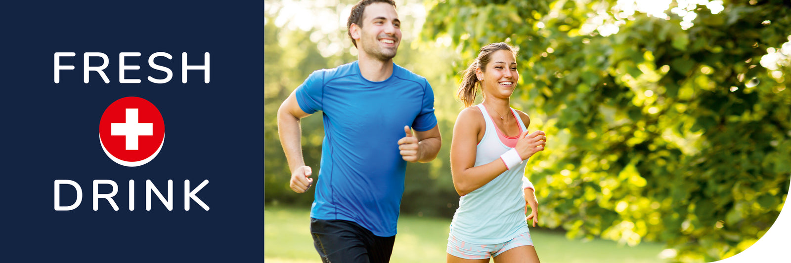 Markenbanner Fresh Drink Getränke Desktop
