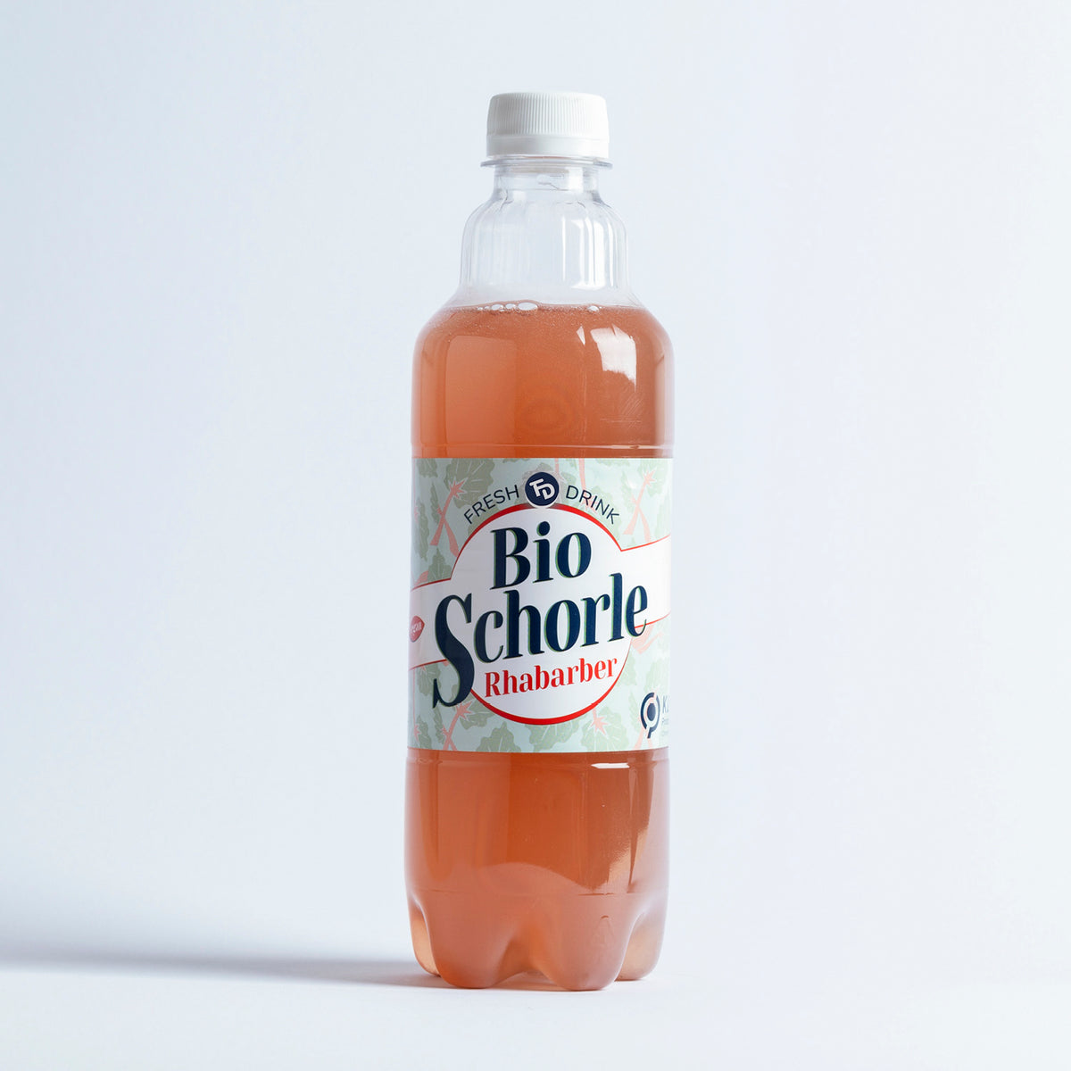 Fresh Drink schorle bio rhubarbe