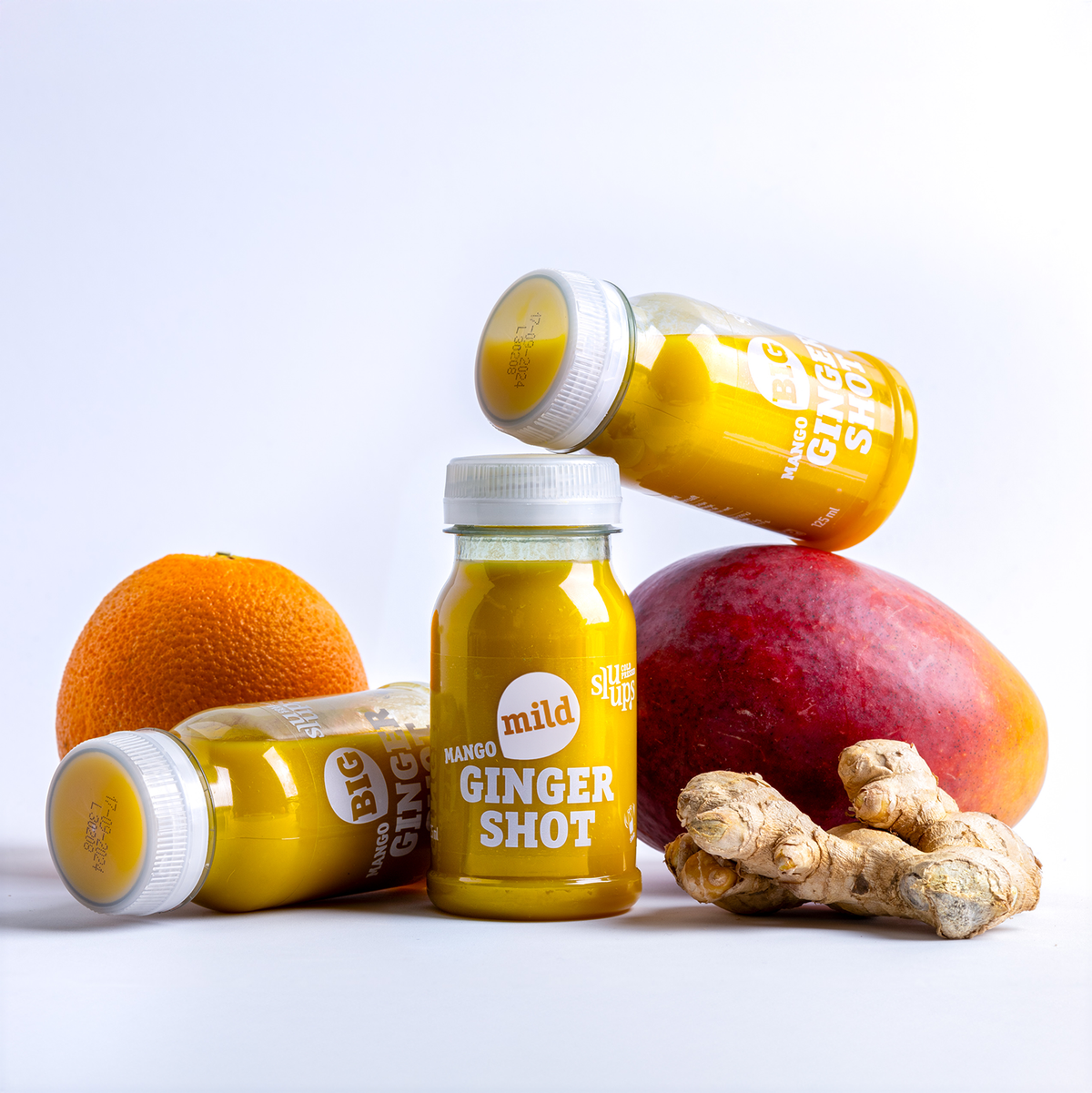 sluups Mild Ginger Shot Mango