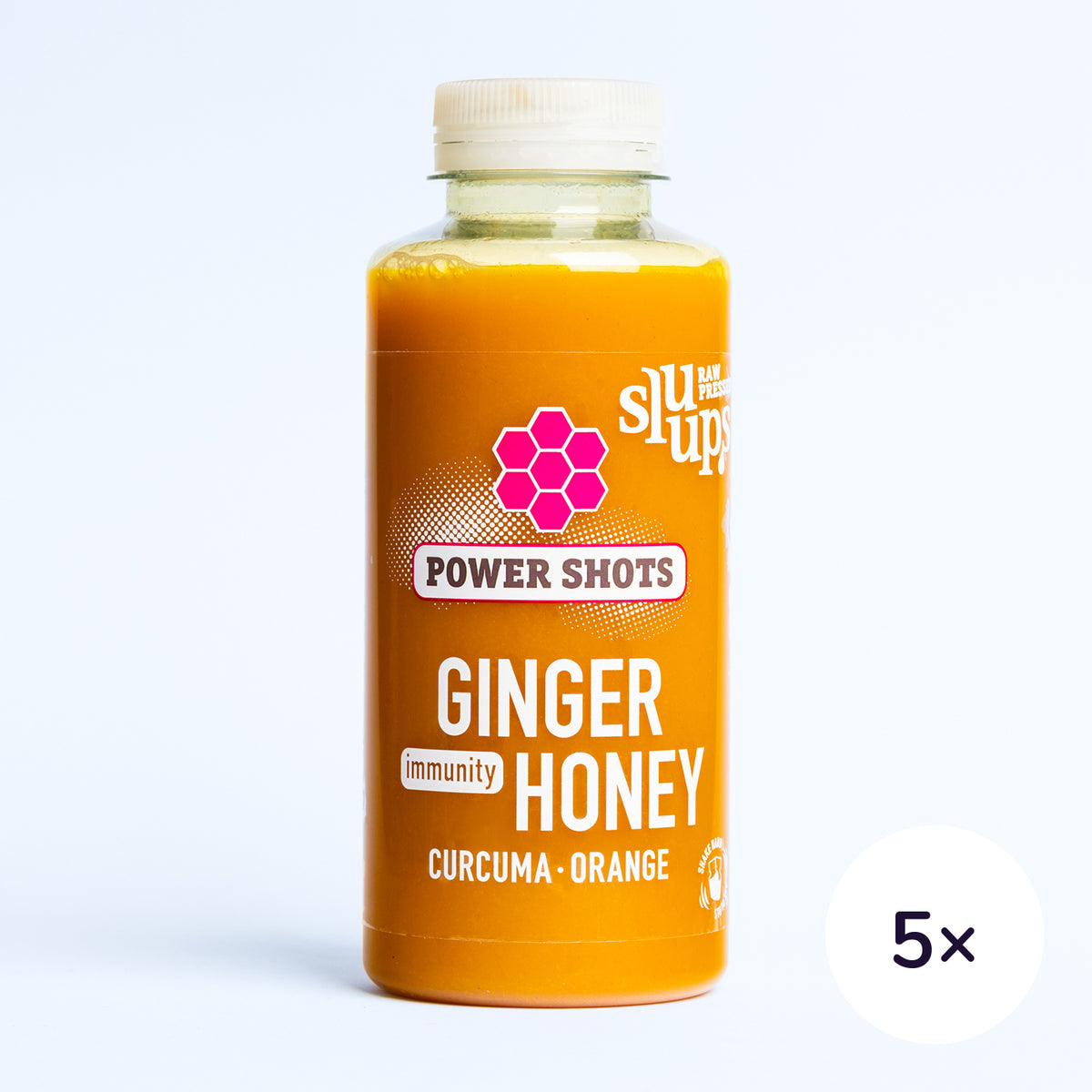 sluups Power Shots Ginger Honey