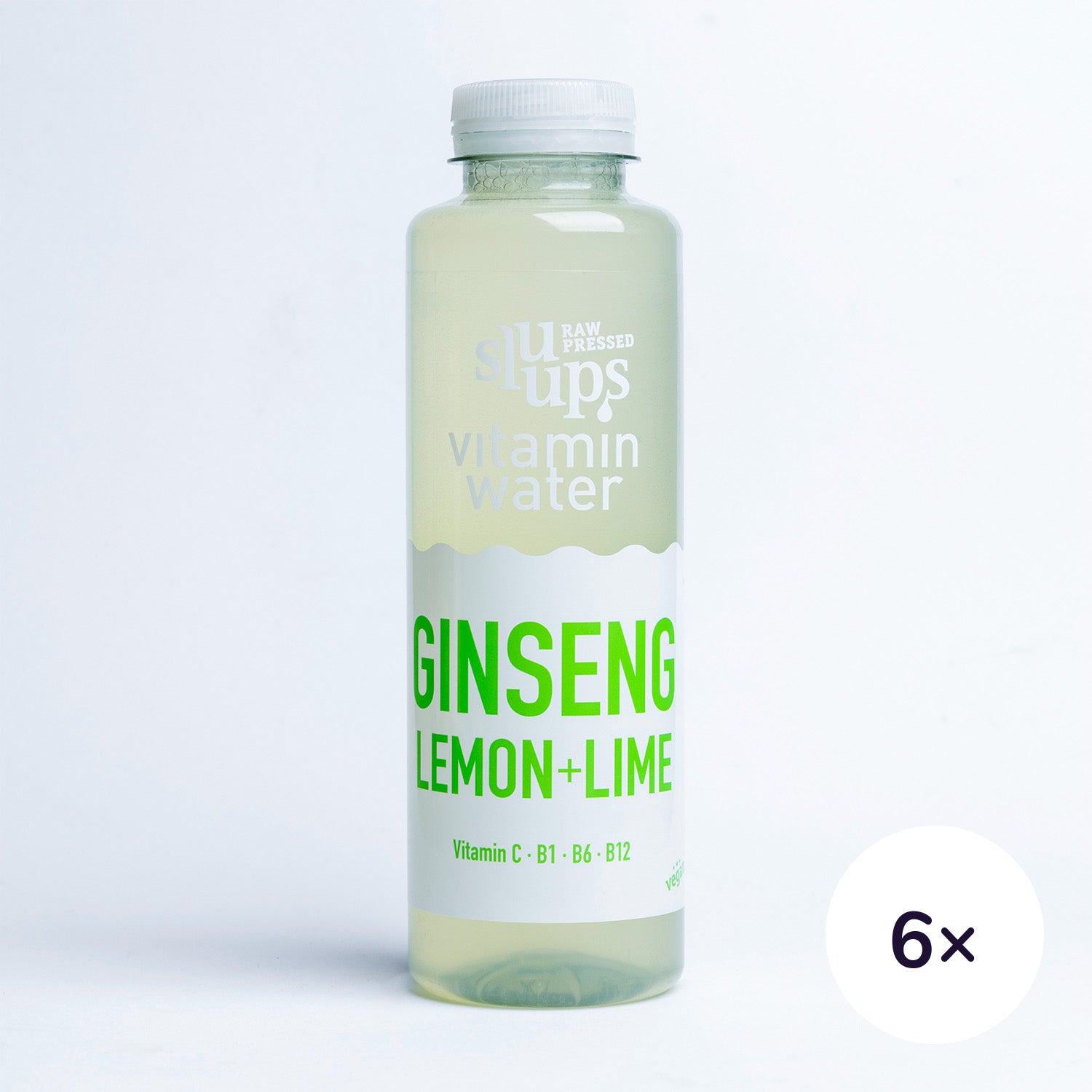 sluups Vitamin Water Ginseng Lemon+Lime