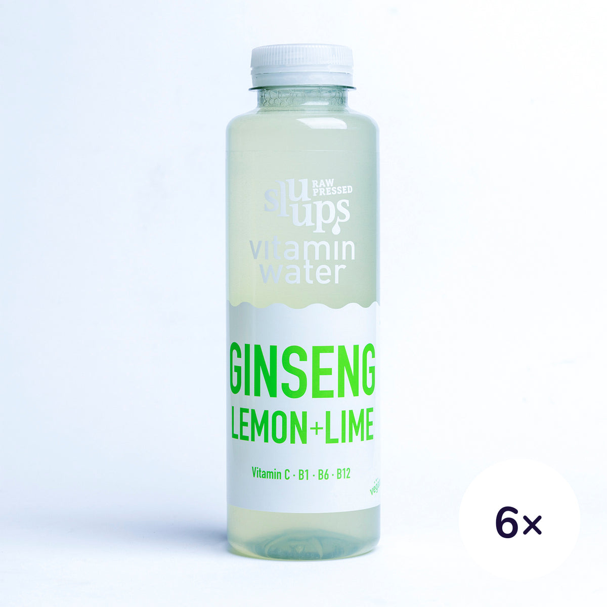 sluups Vitamin Water Ginseng Lemon+Lime